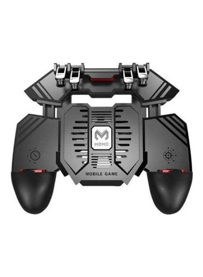 1200mAh AK-77 Six Fingers 4 Keys PUBG Game Controller With Fan Wireless  - Image 3