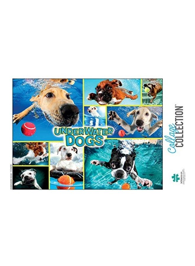 Buffalo Games 1000-Piece Underwater Dogs Jigsaw Puzzle 8 x 8 x 2inch - Image 2