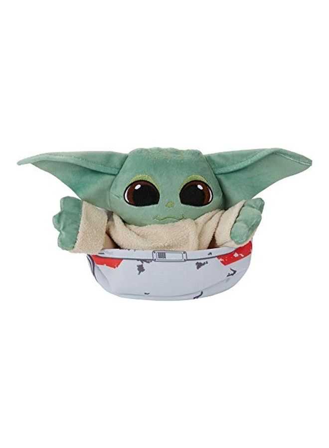 STAR WARS Hideaway Hover-Pram Plush Mandalorian Grogu Toy 9x7x5inch - Image 1
