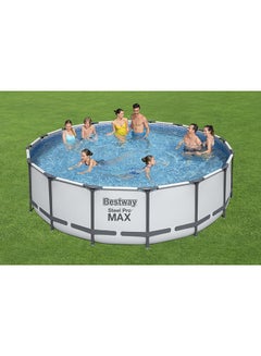 Bestway Steel Pro Max Above Ground Pool Set Round 61.46kg 61.46kg  - Image 4