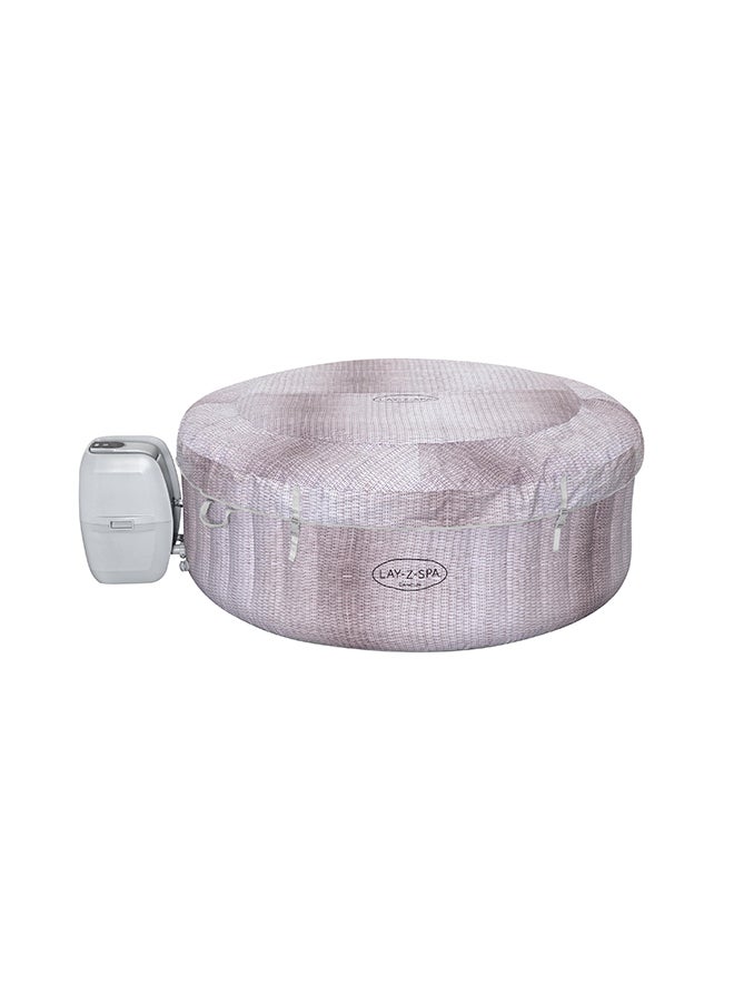 Bestway - Lay-Z-Spa Cancun Airjet Inflatable Hot Tub Spa 2-4 Person - 1 Spa, 1 Cover, 1 Pump, 1 Chemconnect Dispenser, 1 Filter Cartridge (Vi), 1 Repair Patch 27.47kg - Image 1