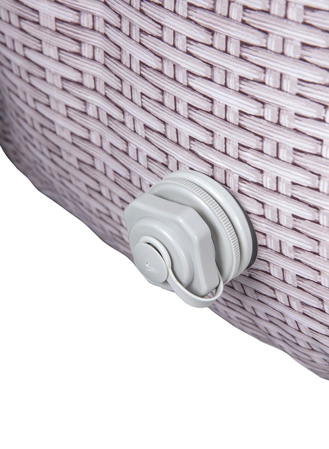 Bestway - Lay-Z-Spa Cancun Airjet Inflatable Hot Tub Spa 2-4 Person - 1 Spa, 1 Cover, 1 Pump, 1 Chemconnect Dispenser, 1 Filter Cartridge (Vi), 1 Repair Patch 27.47kg - Image 1