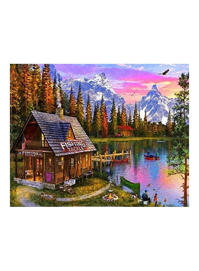 The Fishing Hut Jigsaw Puzzle 1000 Piece 12X10X2inch - v1612870757/N44284400A_1