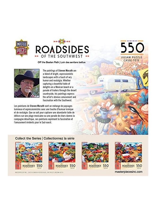 MasterPieces 550-Piece Jigsaw Puzzle 8 x 8 x 2inch - Image 2
