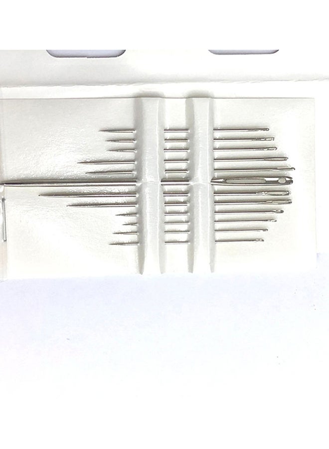 ريجال مجموعة إبر خياطة مكونة من 12 قطعة فضي - Image 2