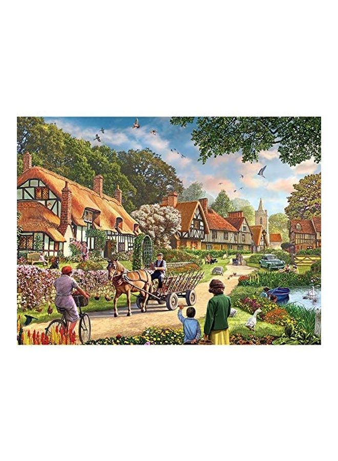 Bits and Pieces 500-Piece Village Jigsaw Puzzle  - Image 3