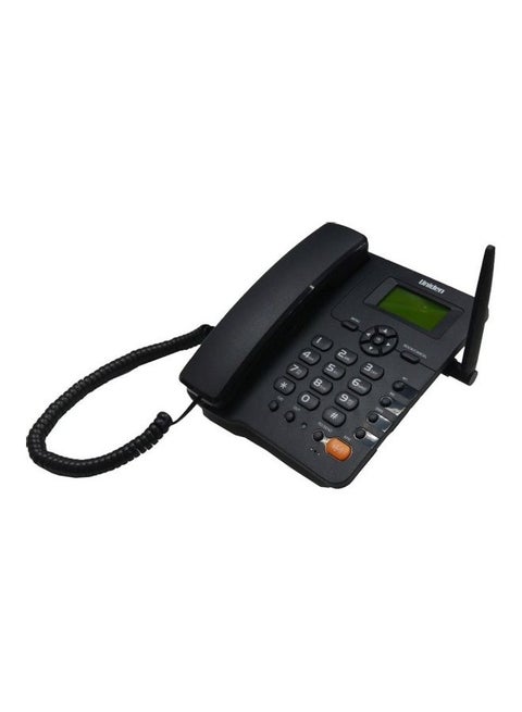 FWP001 2G GSM Fixed Wired Phone Speaker Phone Black