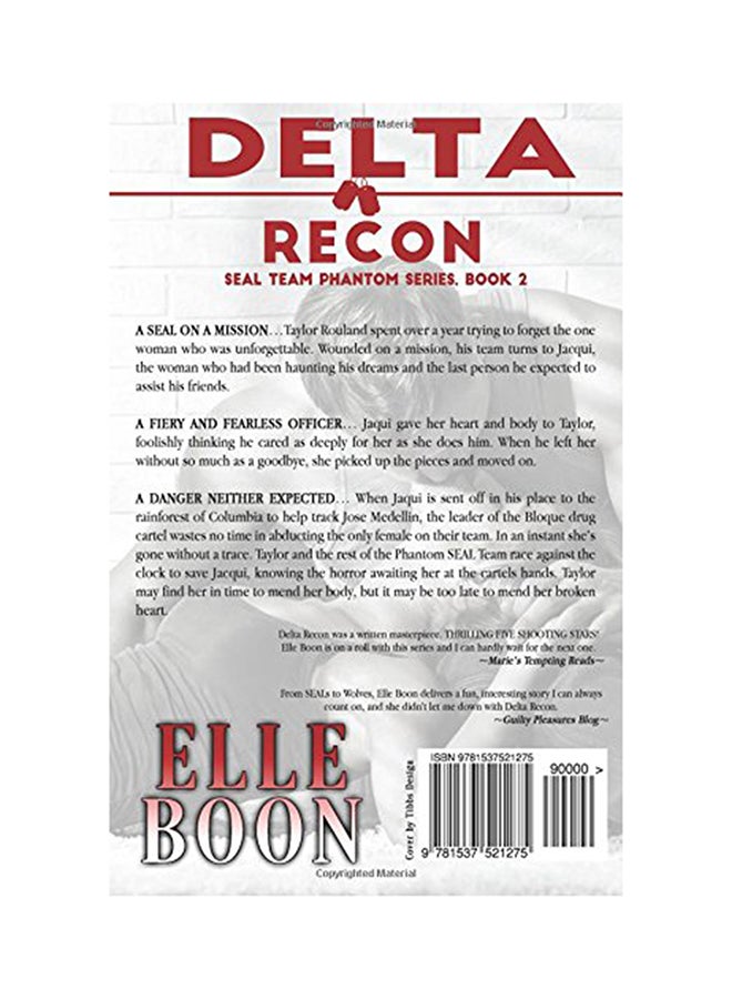 Delta Recon, Seal Team Phantom Series Book 2 Paperback English by Elle Boon - 01-Jan-2016  - Image 2