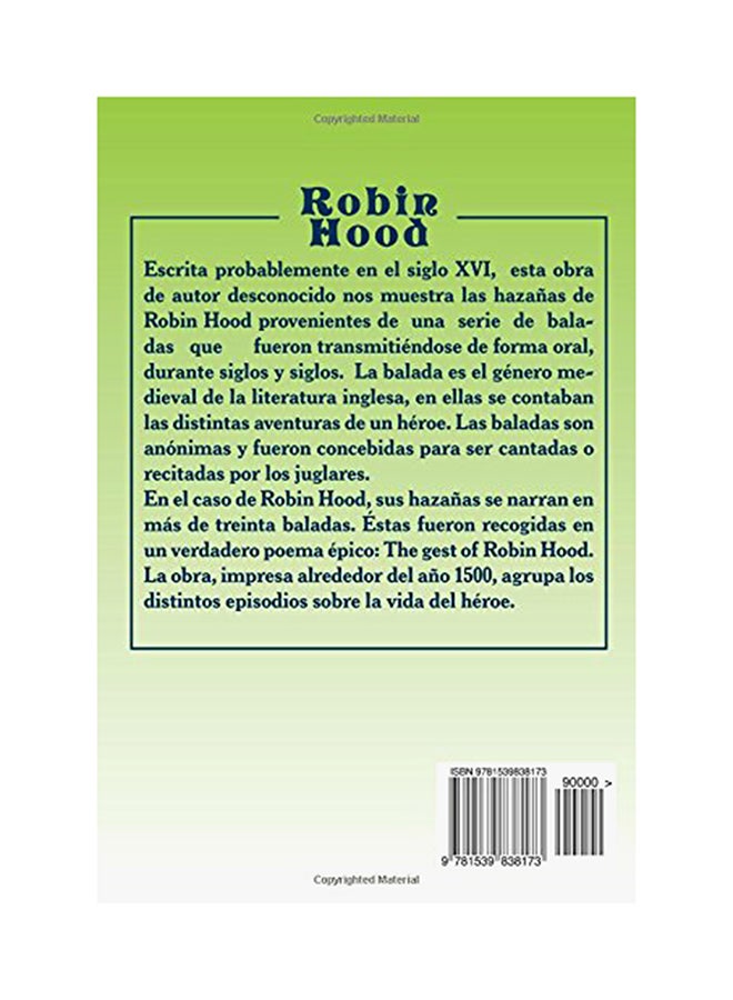 Robin Hood paperback spanish  - Image 2