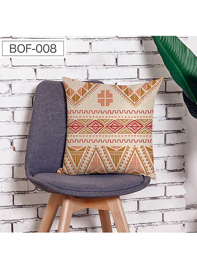 شاربدو وسادة زينة على شكل مربع متعدد الألوان 45 x 45سم - Image 2