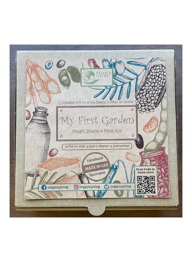 ORGANIQ LIVING - DIY Gardening Kit Brown 10cm - Image 1