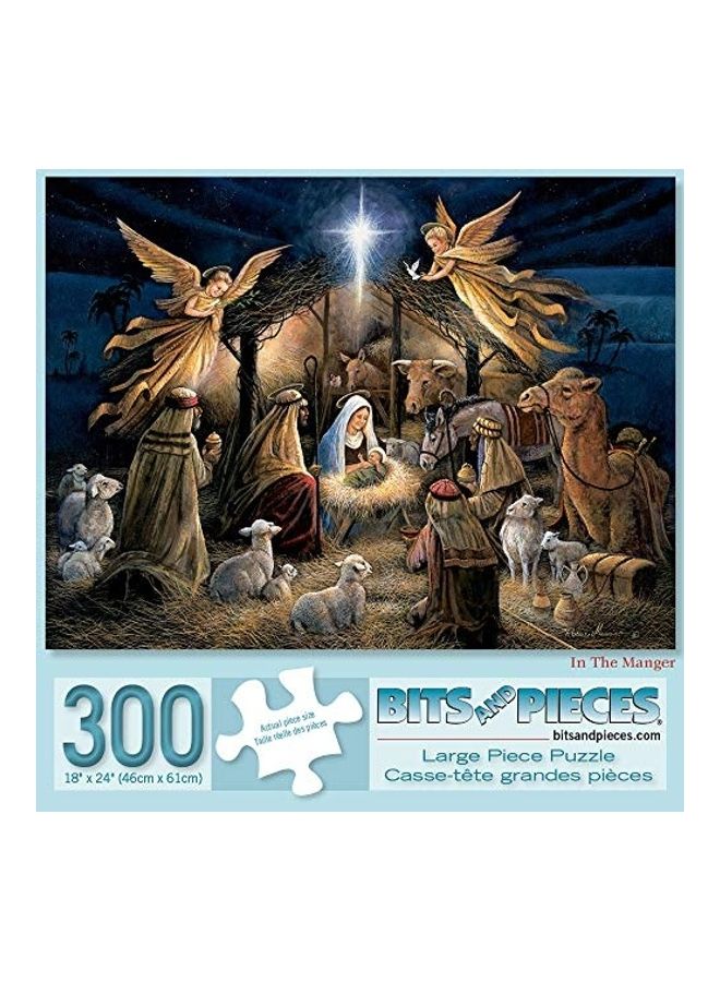 Bits and Pieces 300-Piece Of Jigsaw Puzzle 9 x 9 x 2inch  - Image 1