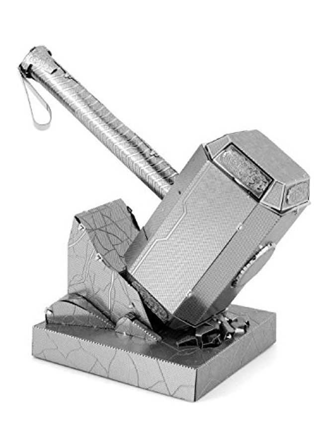Fascinations Set Of 2 Stormbreaker And Mjolnir Thor's Hammer Metal Model kit 7x6x1inch  - Image 3