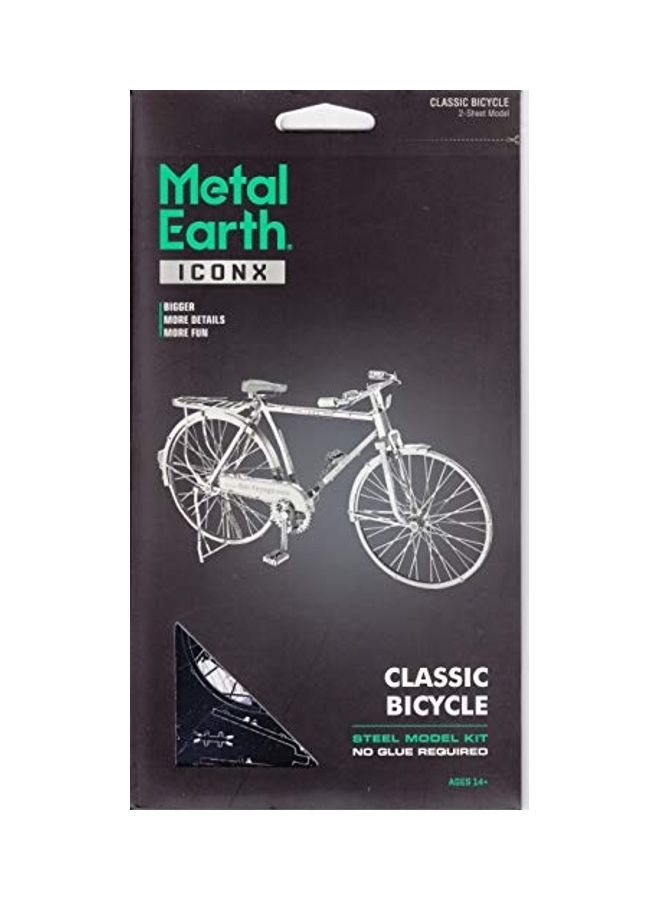 Fascinations Metal Earth Iconx Classic Bicycle Model Kit  - Image 2