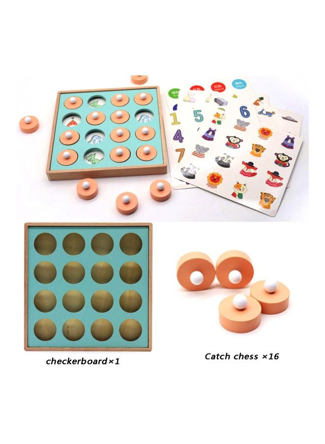 Beauenty - Wooden Memory Match Puzzle Game 20.5x8x20.5cm - Image 1