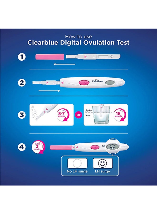 Clearblue - Pack Of 10 Digital Ovulation Test Kits - Image 1