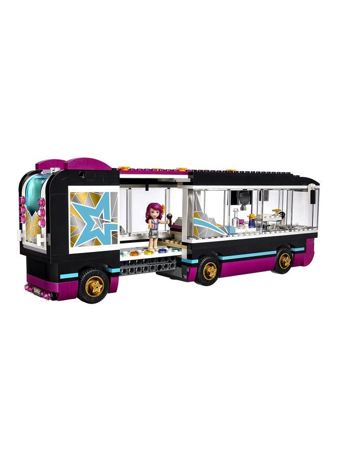 ليغو مجموعة بناء حافلة جولات نجمة البوب من فريندز مكونة من 682 قطعة طراز 41106 41106 682 أكبر من 8 سنوات - Image 5