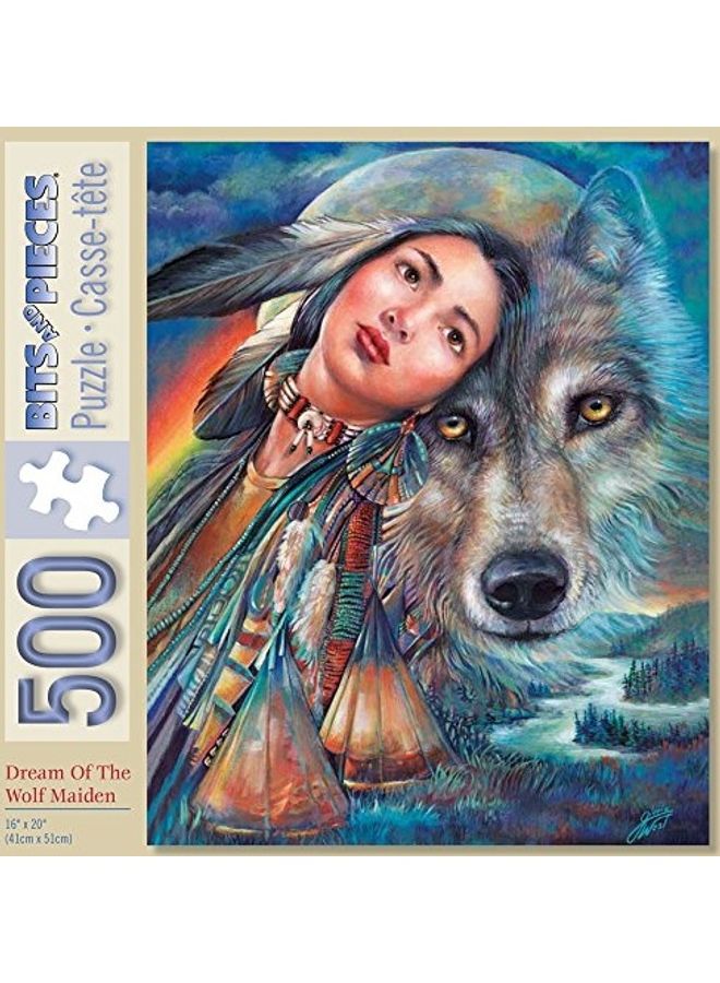 Bits and Pieces 500-Piece Of Jigsaw Puzzle 9 x 9 x 2inch - Image 3