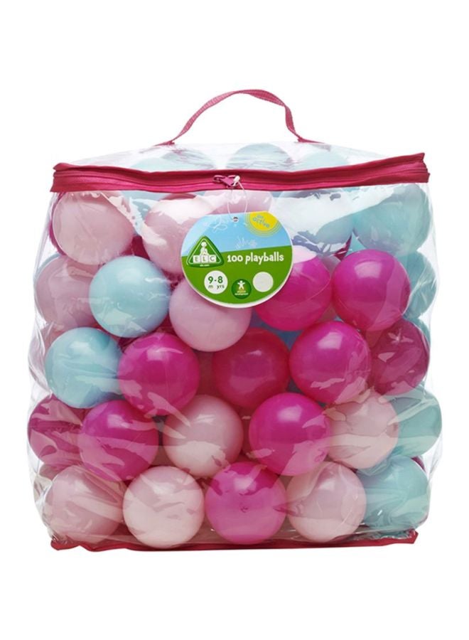 اي ال سي عبوة كرات تحتوي على 100 كرة 6.5سم