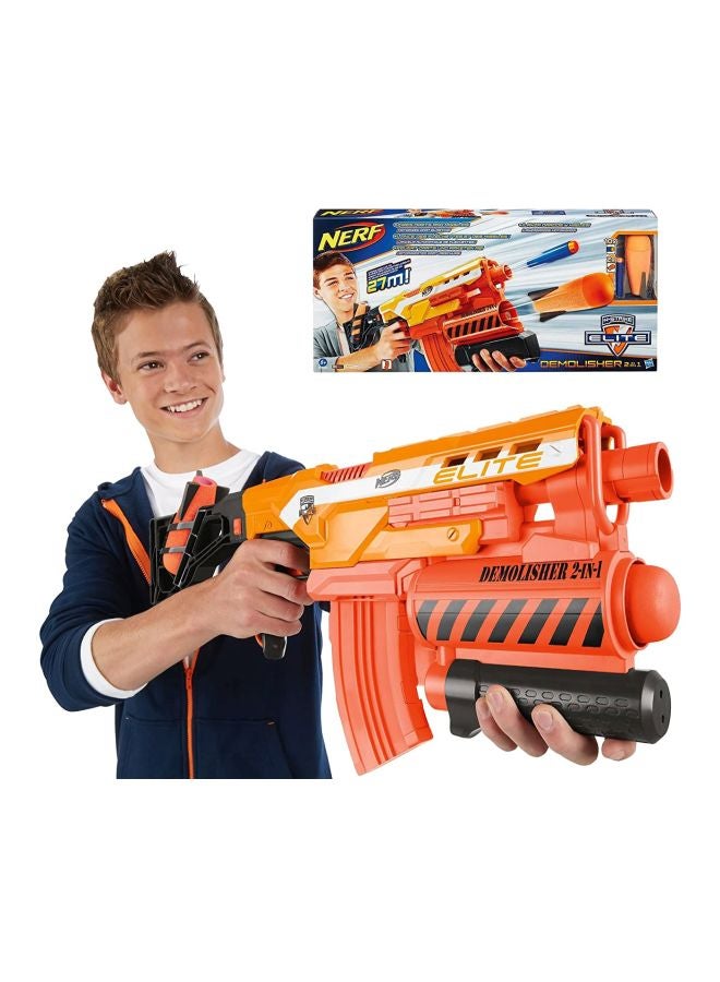 نيرف لعبة قاذف ان سترايك إيليت المدمر 2 في 1 - Image 3