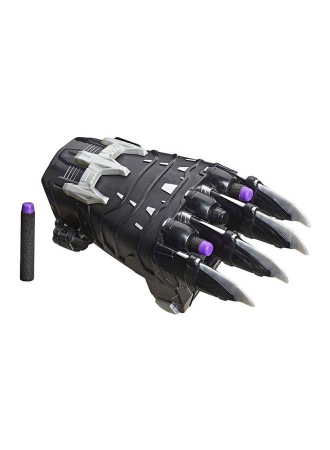 NERF Marvel Avengers Power Moves Black Panther Dart-Launching Toy E7372  - Image 1