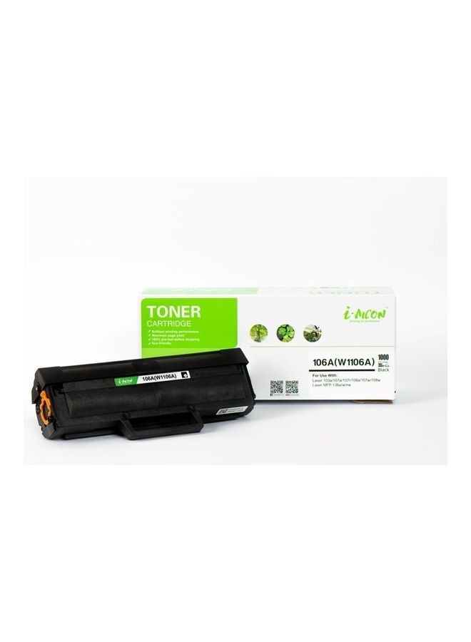 iAicon 106A Jet Compatible Toner Cartridge Black - Image 2