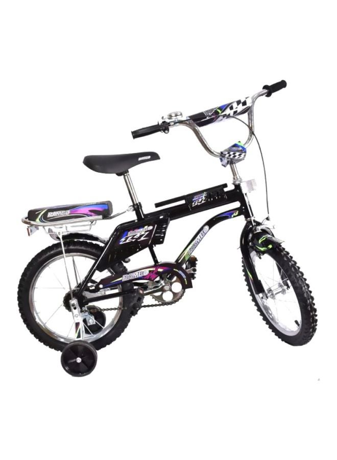 AMLA Rambo Balanced Cycle With Non-Grip Peddles And Wide Tiers Comfortable For Kids 16inch 