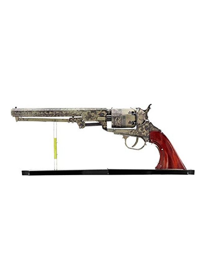 Fascinations Metal Earth Wild West Revolver 3D Model Kit 5.91x0.87x2.44inch  - Image 2