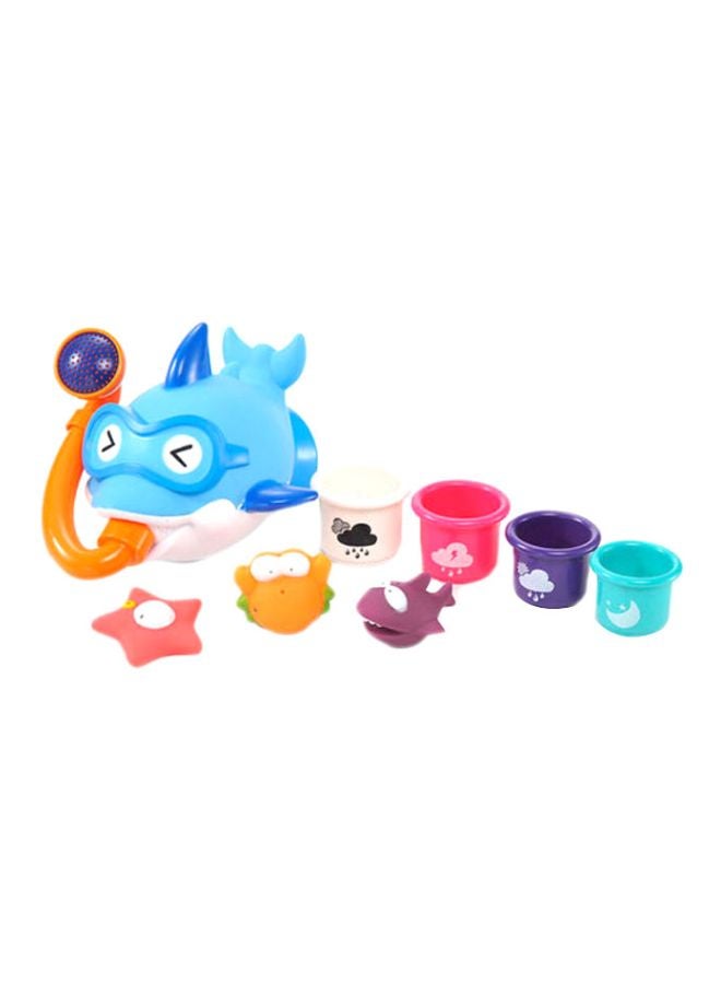 Beauenty Soft Rubber Marine Animals Baby Bath Toys 35x14x26cm - Image 1