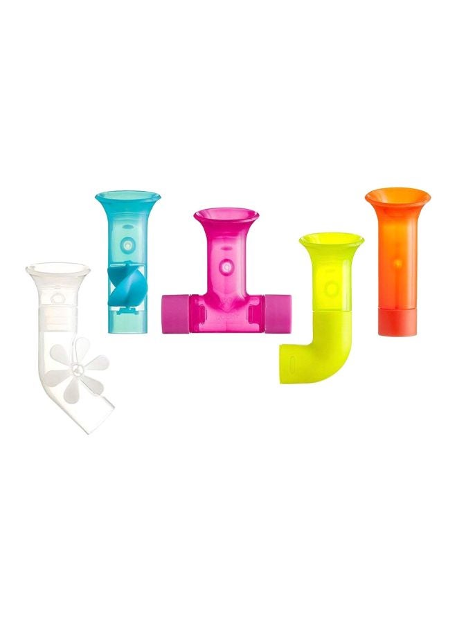 BOON 5-Piece Building Bath Pipes Toy Set B11088 - Image 1