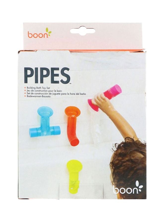 BOON 5-Piece Building Bath Pipes Toy Set B11088 - Image 3