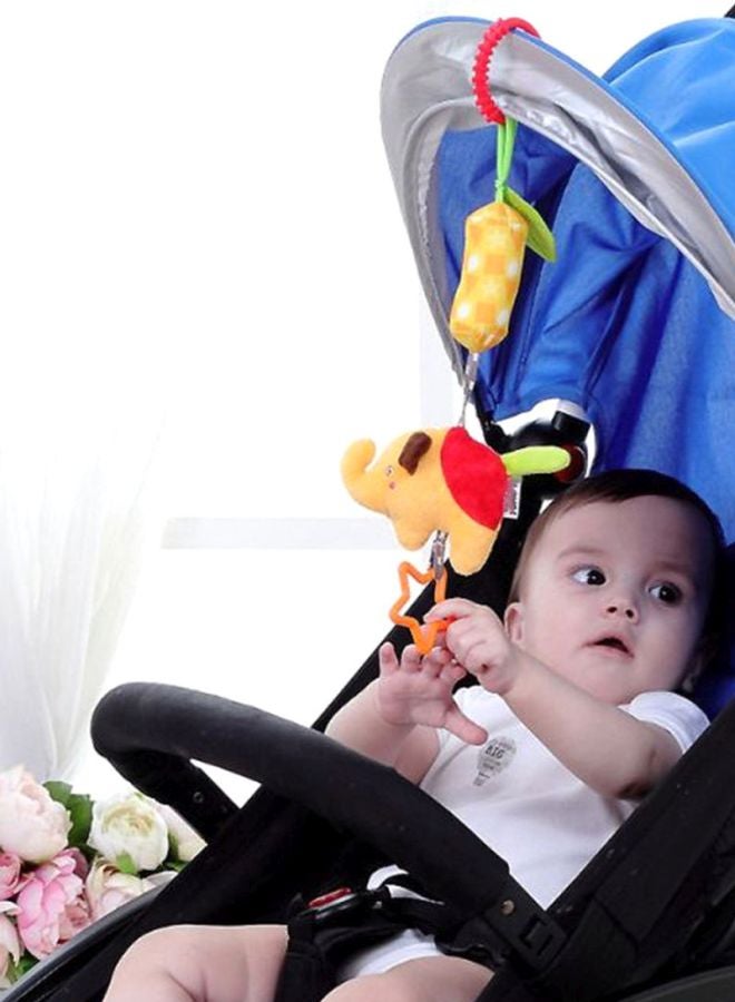 Beauenty Crib Bed Hanging Elephant Rattle 29x13x3.5cm - Image 2