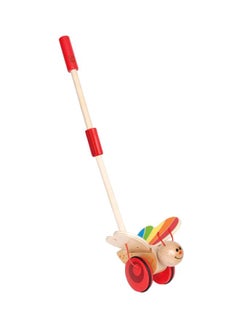 Hape Butterfly Push And Pull Toy 56.49x14.81x16.1cm  - Image 1