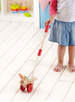 Hape Butterfly Push And Pull Toy 56.49x14.81x16.1cm  - Image 4