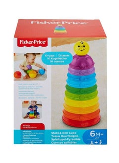 Fisher-Price Stack And Roll Cups Toy W4472  - Image 3