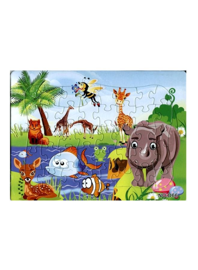 Beauenty 40 Pieces Of Cartoon Jigsaw In 8 Patterns 21x28cm - Image 3
