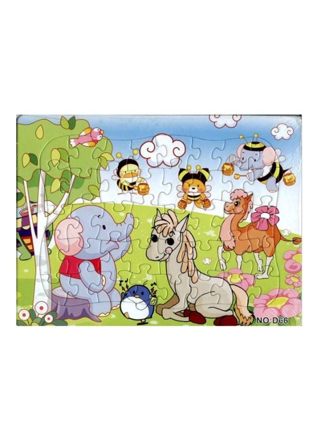 Beauenty 40 Pieces Of Cartoon Jigsaw In 8 Patterns 21x28cm - Image 2