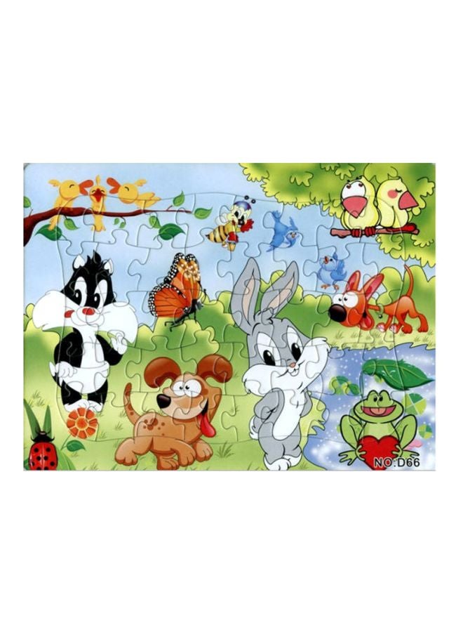 Beauenty 40 Pieces Of Cartoon Jigsaw In 8 Patterns 21x28cm - Image 4