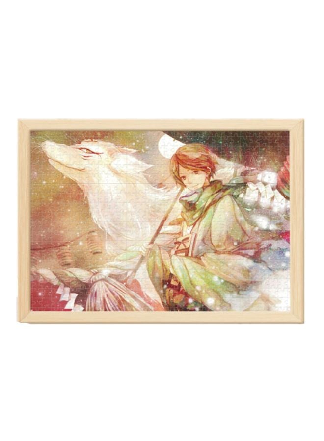 Beauenty 1000 Pieces Jigsaw Set With Frame 75x50cm  - Image 1