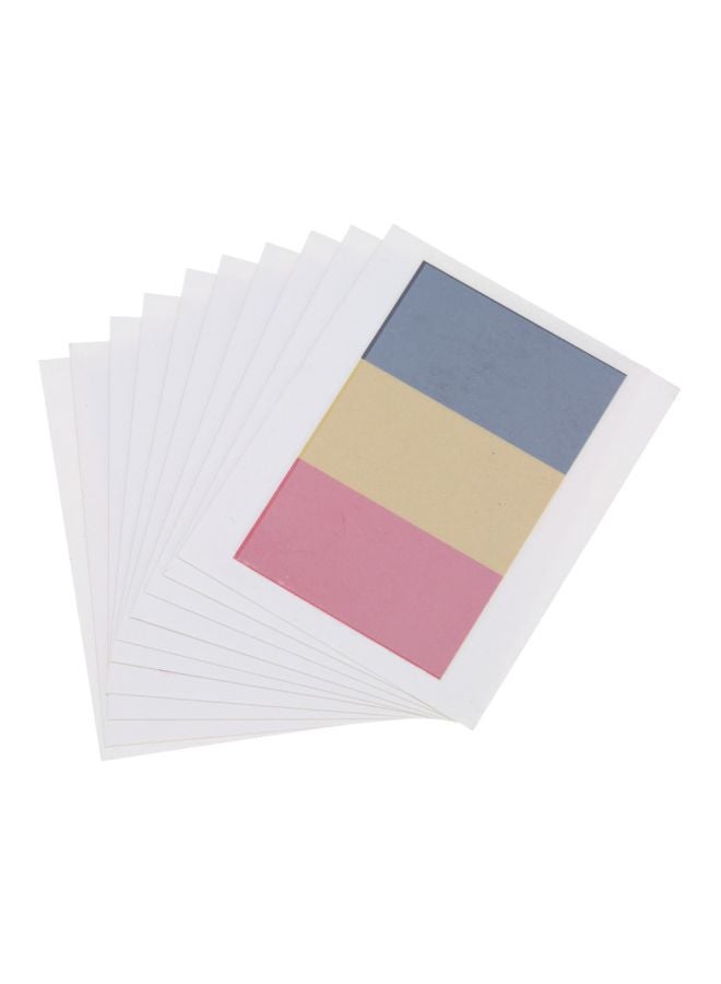 ANSELF 10-Piece National Flag Temporary Tattoo Set 4.3x5x0.3cm - Image 1