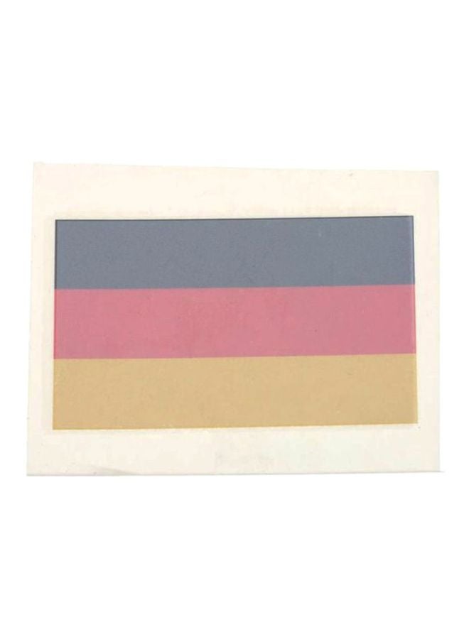 ANSELF 10-Piece National Flag Temporary Tattoo Set 4.3x5x0.3cm - Image 2