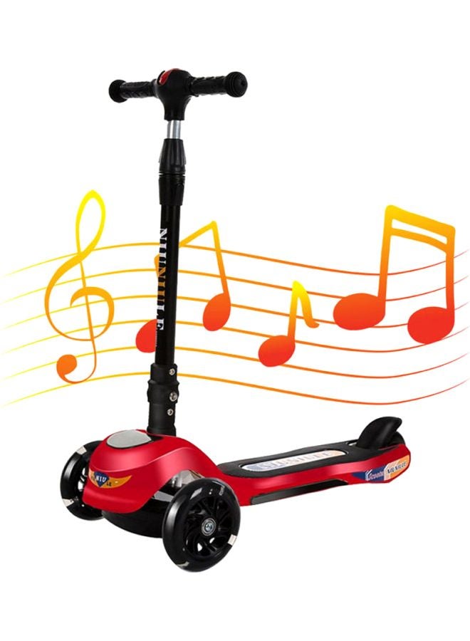 Cool Baby 3-Wheel Handheld Kick Scooter Black 66x21x50cm - Image 2