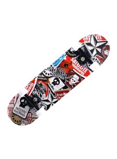 Four-Wheel Printed Sports Skateboard Amusing Play Equipment For Children ‎‎79x20x30cm