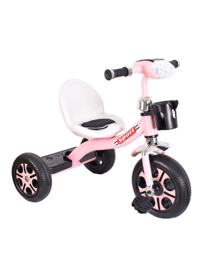 أملا دراجة بثلاث عجلات بتصميم رياضي ومزودة بسلة تخزين أمامية 68x58سم - Image 1