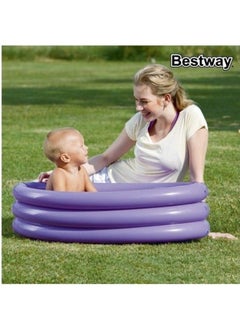Bestway Inflatable Kiddie Pool 51034 91x66x25cm  - Image 2