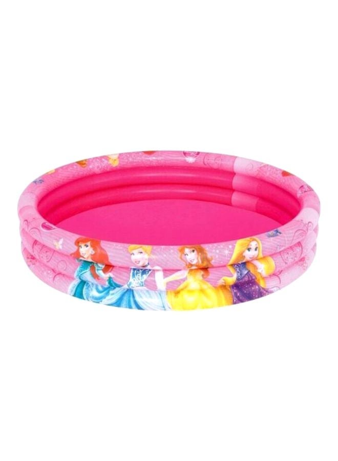Bestway Disney Princess 3 Ring Paddling Pool 122x25cm - Image 1