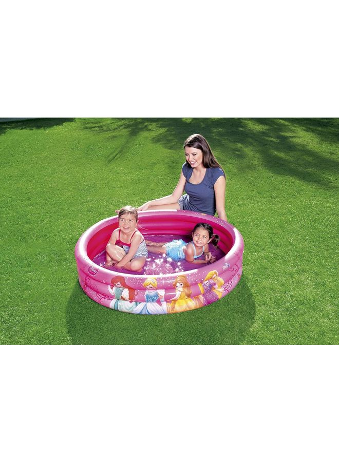 Bestway Disney Princess 3 Ring Paddling Pool 122x25cm - Image 3