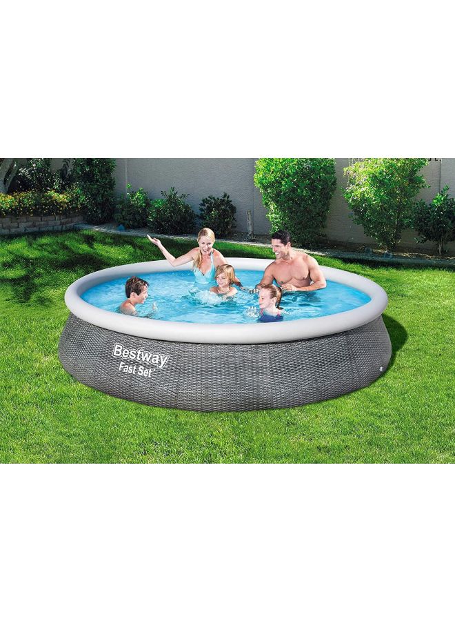 Bestway Fast Set Inflatable Round Swimming Pool 396x84cm - Image 3