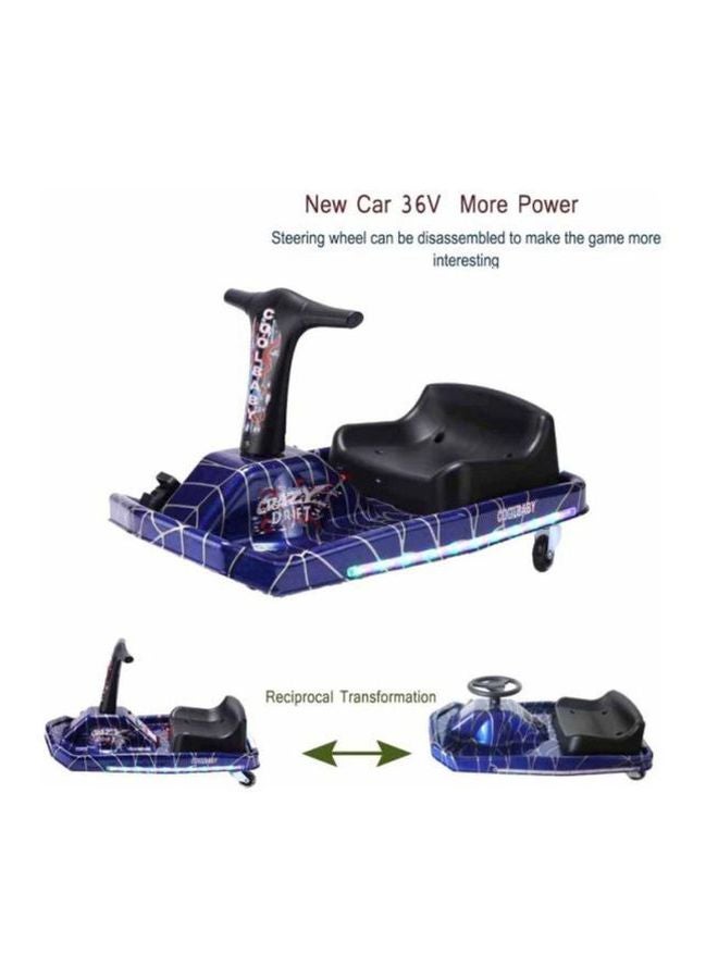 Cool Baby Electric Drifting Ride-On Car Blue 85x53x21cm - Image 4