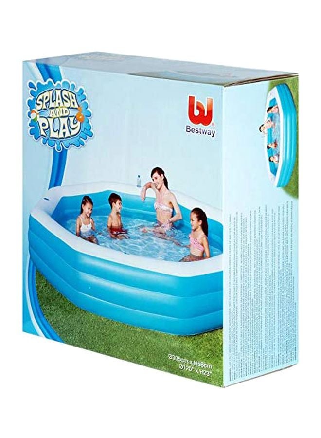 بست واي حوض سباحة فاخر بتصميم ثماني طراز 26-54023 305x58x30سم - Image 2